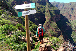 signpost to guayadeque